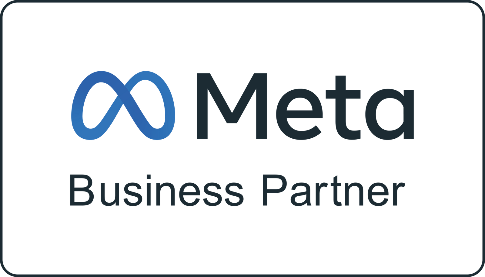 Meta Business Partner